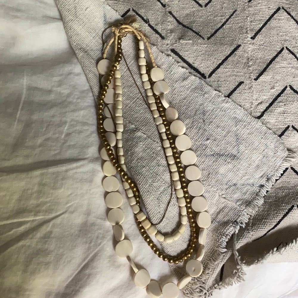 TWINE + TWIG layered necklace